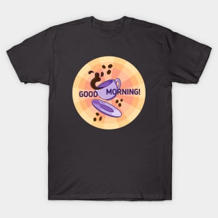 Good Morning Coffee Bean T-Shirt